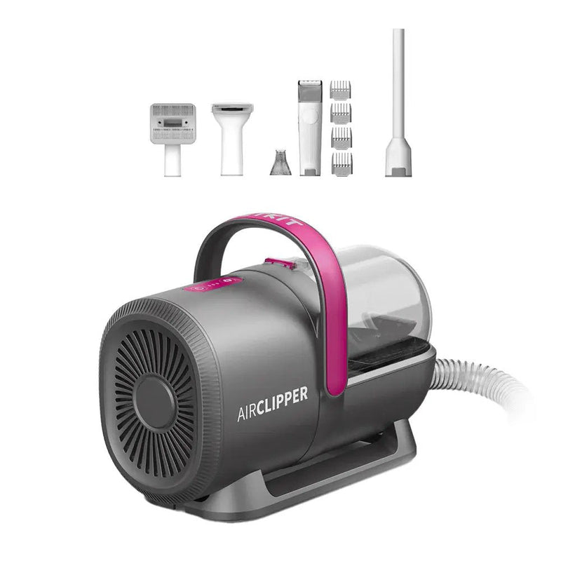 Kit Aseo Mascotas Con Aspiradora 5 1 Grooming Vacuum Kit Negro