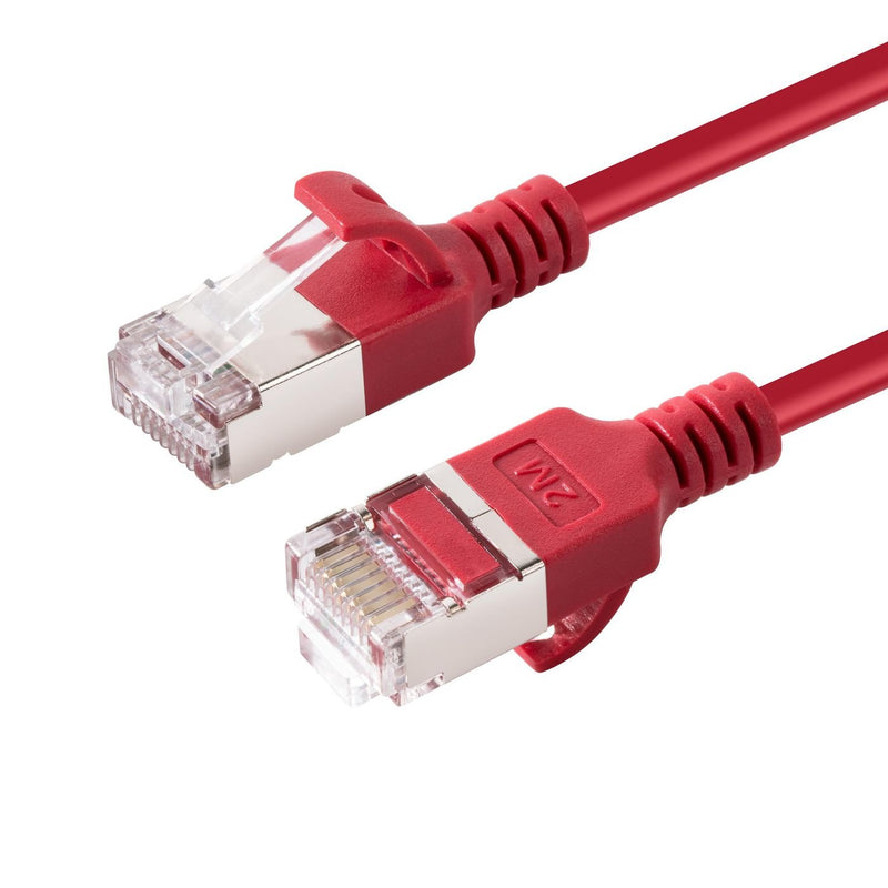 Microconnect V-FTP6A075R-SLIM Network Cable Red 7,5M CAT.6A U/FTP (STP)