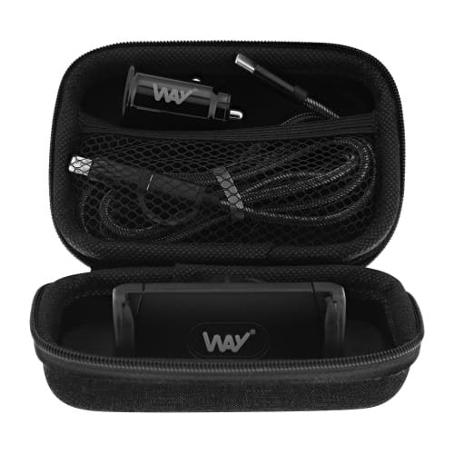 Tnb Way - Kit 3 In 1 Car - Charger Mechero + Stand + Cable 3 1 - Black — image 1