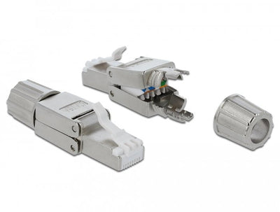 Delock RJ45 Male CAT.6A STP Without Tools — image 1