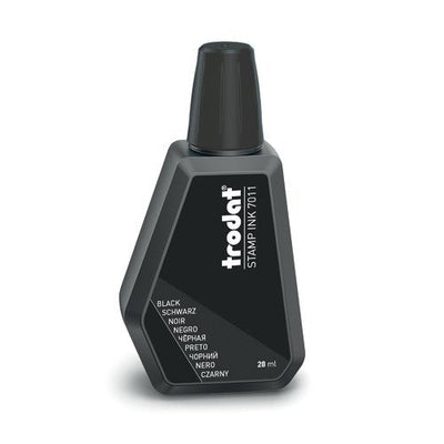 Trodat Ink Sellos Black 28ML 7011/Sb — image 1