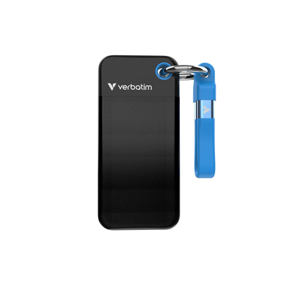 Verbatim Pocket SSD 1TB USB Type-c 3.2 Gen 2 (3.1 Gen 2) Black Blue — image 1