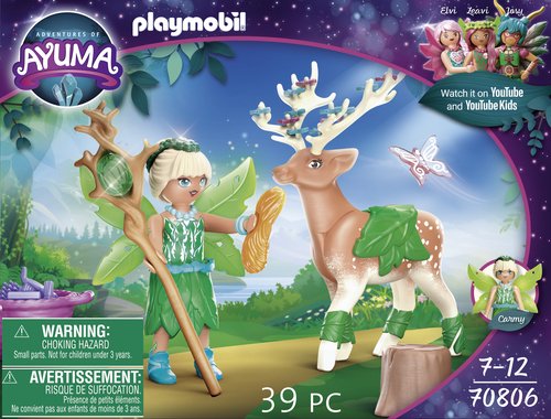 Playmobil 70806 Hada Bosque Con Animal Alma
