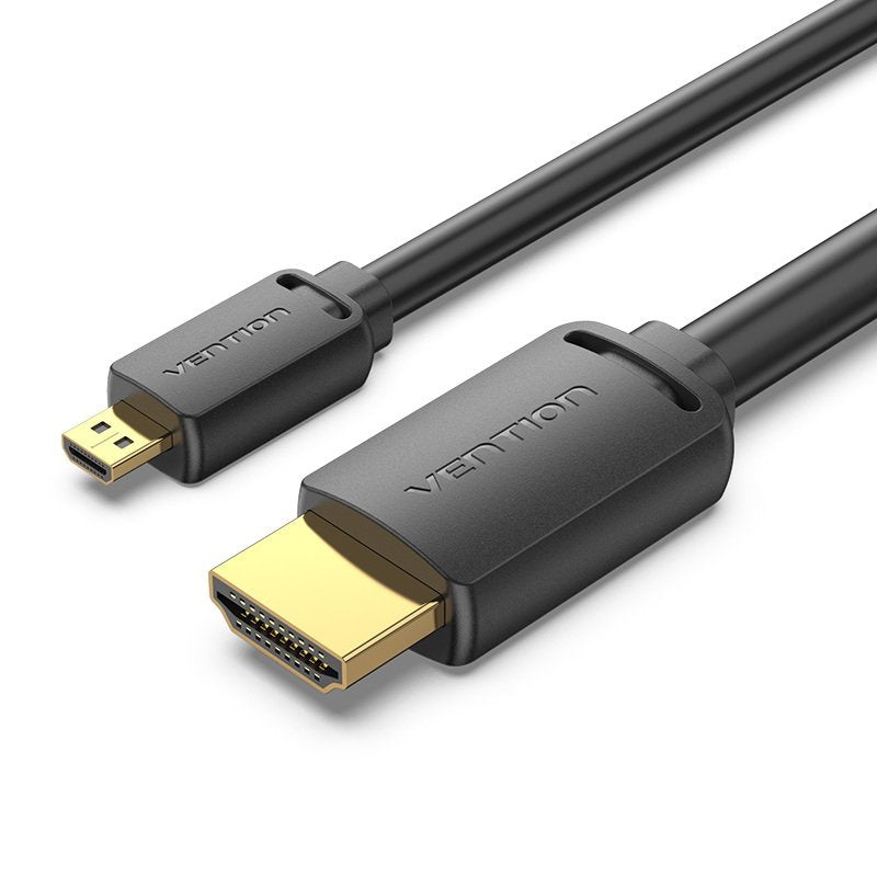Vention Cable Micro HDMI 2.0 4K Agibf HDMI Male Micro HDMI Male 1M Black