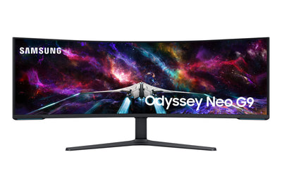 Samsung Monitor Gaming Ultrapanorámico Curved Odyssey Neo G9 S57CG952NU 57' Dual UHD 1MS 240HZ VA White — image 1