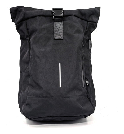 Ewent Backpack Unisex 17.3 Trendy Roll Laptop Black — image 1