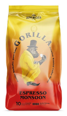 Gorilla Espresso Monsoon 1KG Café Grano