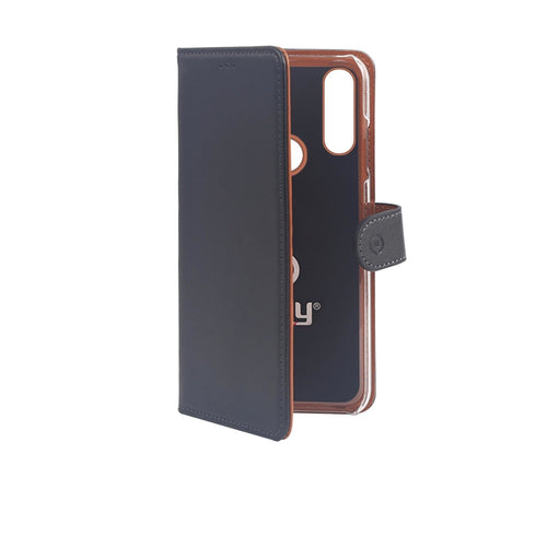 Celly Wally Case For Galaxy A60, Galaxy M40 16CM (6.3) Case Cartera Black — image 1