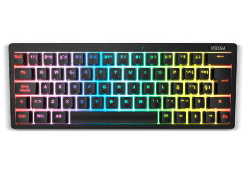 Krom Keyboard Spanish Kreator Mecanico Gaming Black — image 1