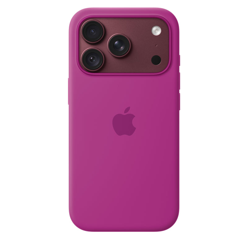 Apple Iphone 18 Pro Silicone Case With Magsafe Magenta