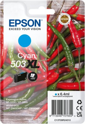 Singlepack Cyan 503XL Ink