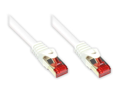 Alcasa 8060-010W Network Cable White 1M CAT.6 S/FTP (s-STP) — image 1