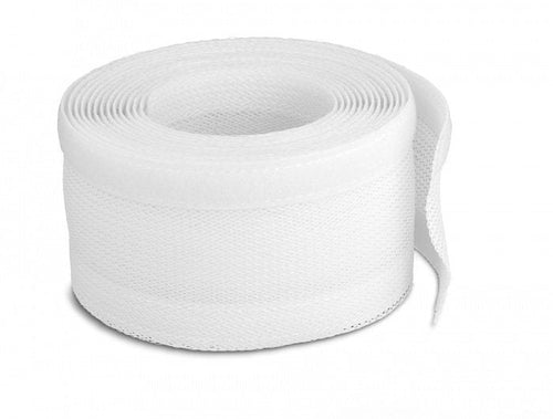 Case Trenzada With Closure Velcro 5M X 32MM White — image 1