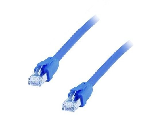 Equip Network Cable CAT.8.1 S/FTP 2x RJ45 3.00M Blue (sstp)pi