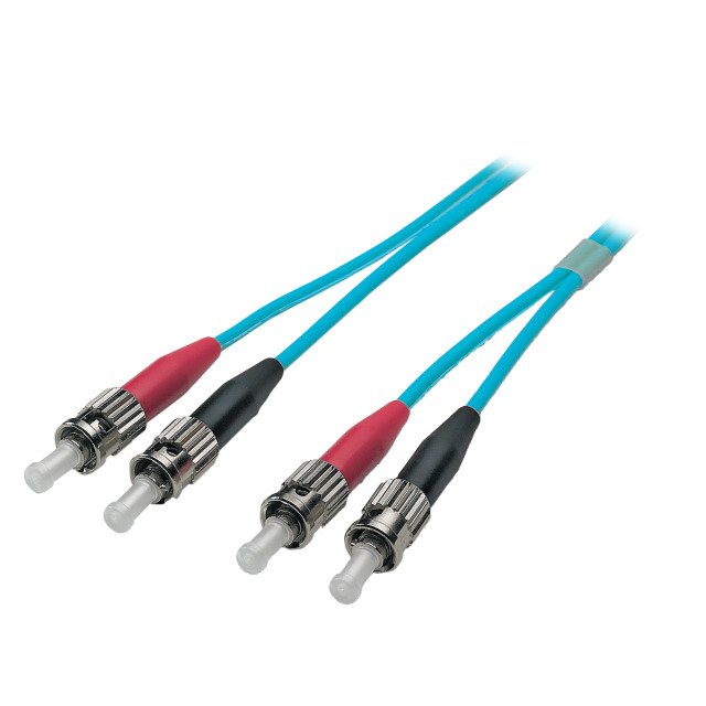 Efb Duplex Network Cable St-st OM3 20M Lszh 3MM Aqua