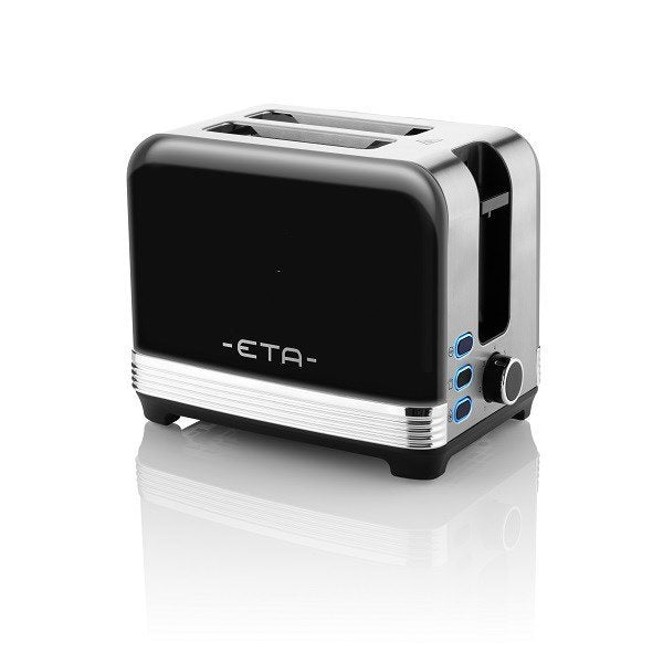 Eta Toaster Storio ETA916690020 Power 930W, Material Housing Steel Inoxidable, Black
