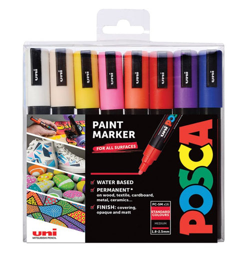 Posca - PC5M - Medium Tip Pen, 16 PC — image 1