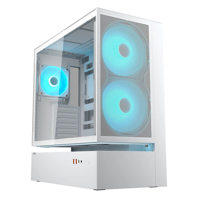 Cougar PC Case Midi-tower CFV235, Argb, Mesh, White — image 1