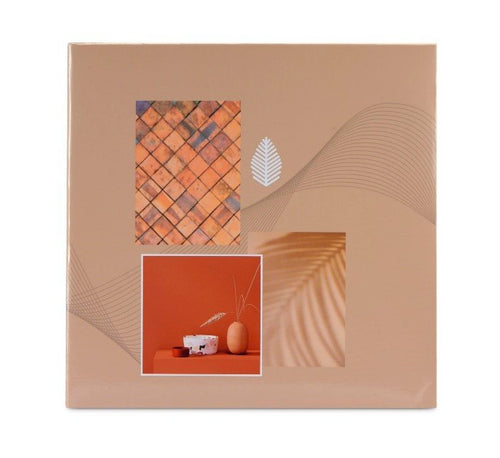Hama Singo Ii Album Foto And Protector Terracota 100 Hojas Encuadernación Cover Dura — image 1