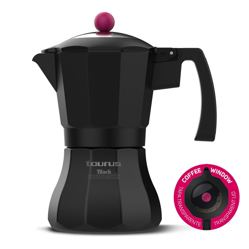 Taurus Coffee Machine Italica Black Moments 6T