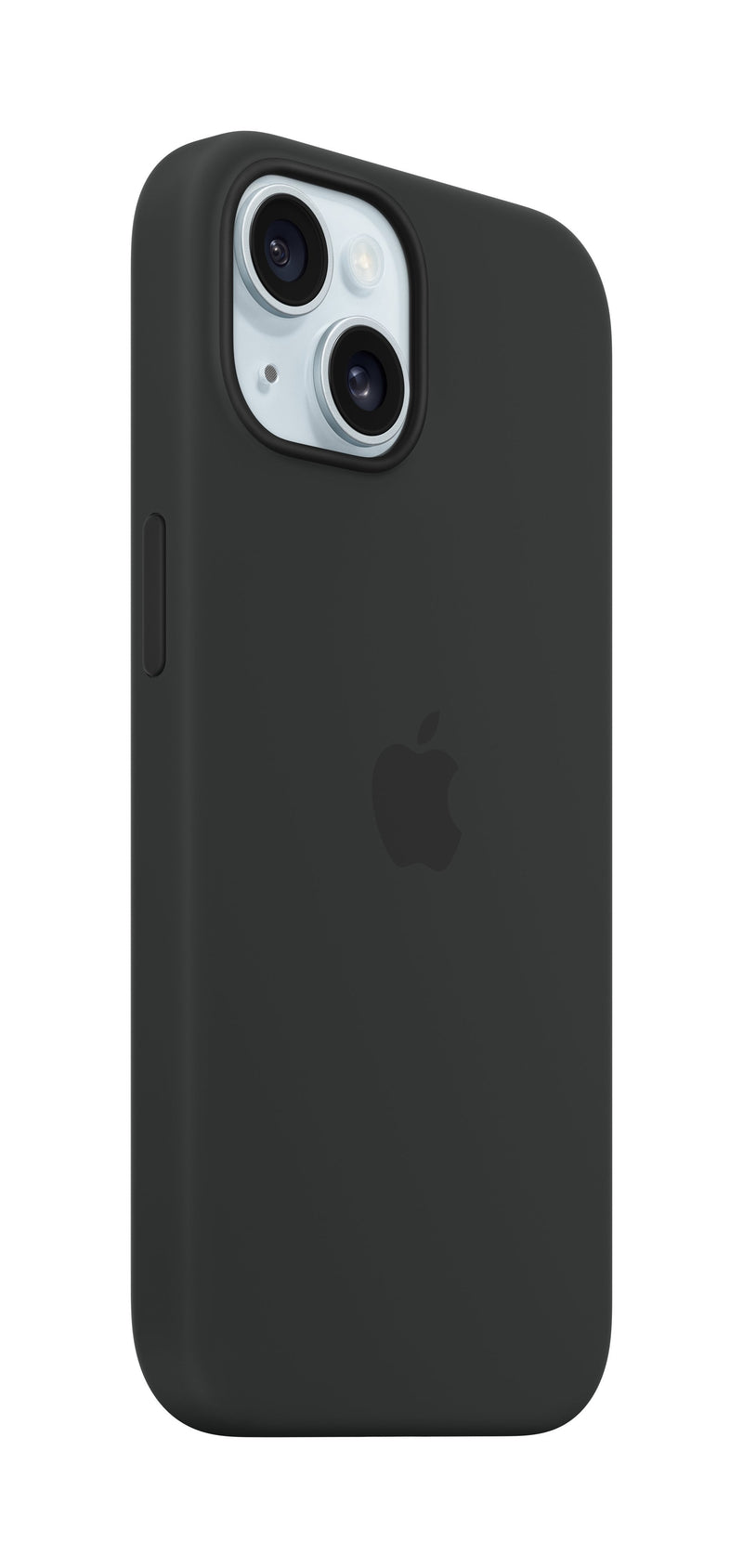 Apple Case Iphone 15 Silicone Case With Magsafe - Black