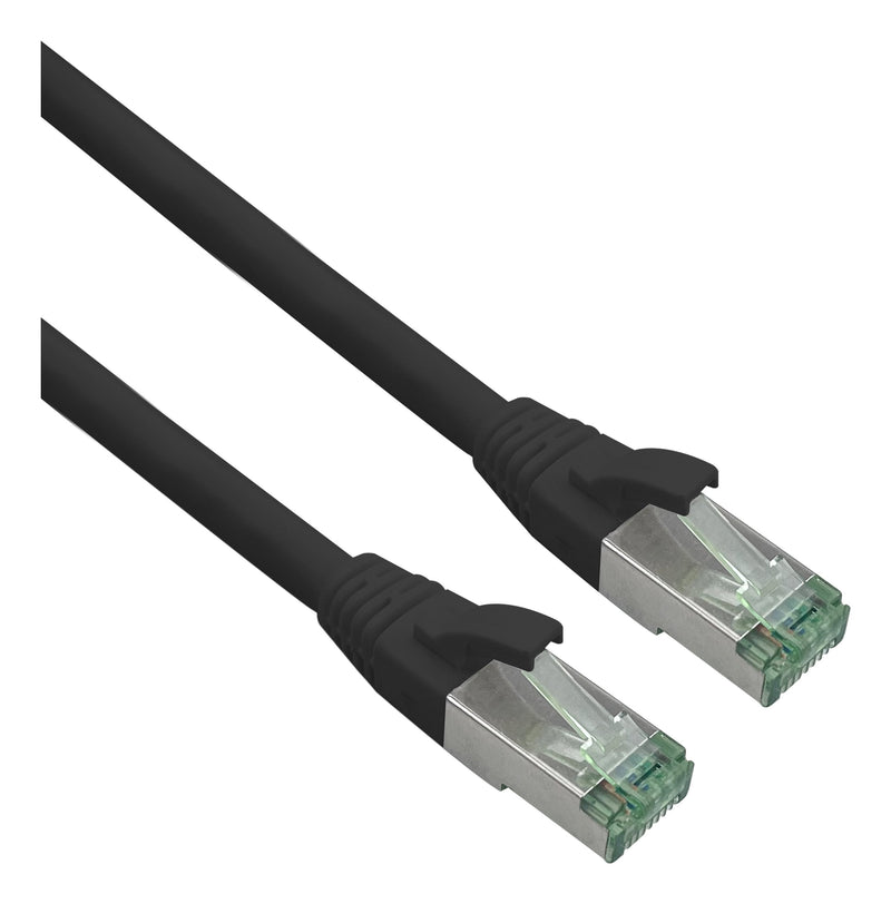 Helos Grs Certificado CAT.6A Network Cable With CAT.7 Rohkabel Tpe Black 7,5M