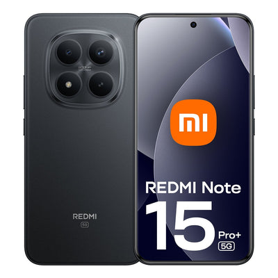 Xiaomi Smartphone Redmi Note 15 Pro + 5G Dual SIM 8GB RAM 256GB - Black — image 1