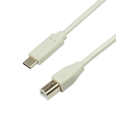 Logilink - USB 2.0 Connection Cable USB-C Male To Usb-b Male, 1M — image 1