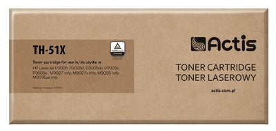 Actis Toner TH-51X (reemplazo HP 51X Q7551X - Standard - 13,000 Páginas - Black — image 1