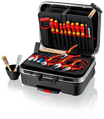 Knipex 00 21 06 Hl S, Kit Tools Black