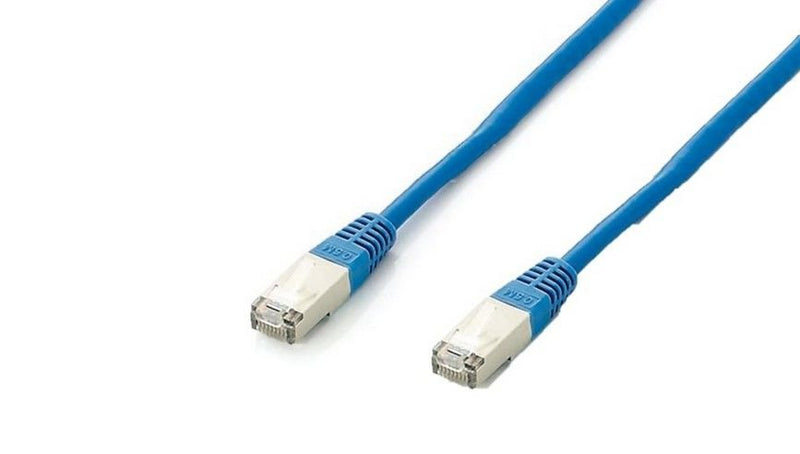 Equip Network Cable CAT.6A S/FTP 2x RJ45 5.00M Blue Lszh Polybeutel