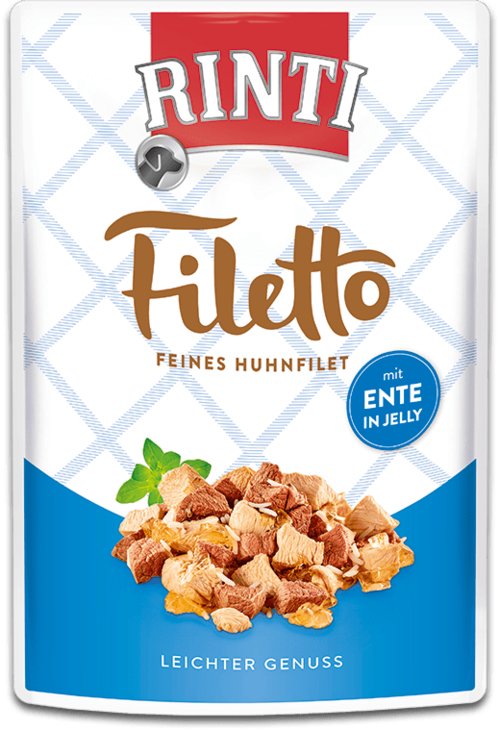 Rinti Filetto Chicken Fillet With Duck - Comida Húmeda Perros - 100G