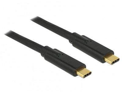 Delock 85527 USB Cable 2M 3.2 Gen 1 (3.1 Gen 1) USB C Black — image 1