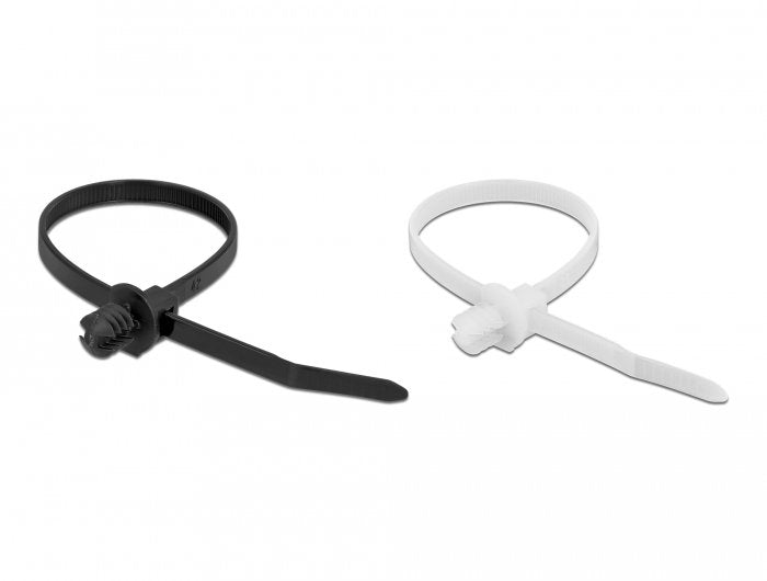 Delock Brida Cables With Lamellenfuss L 200 X B 4,8MM 100 Units