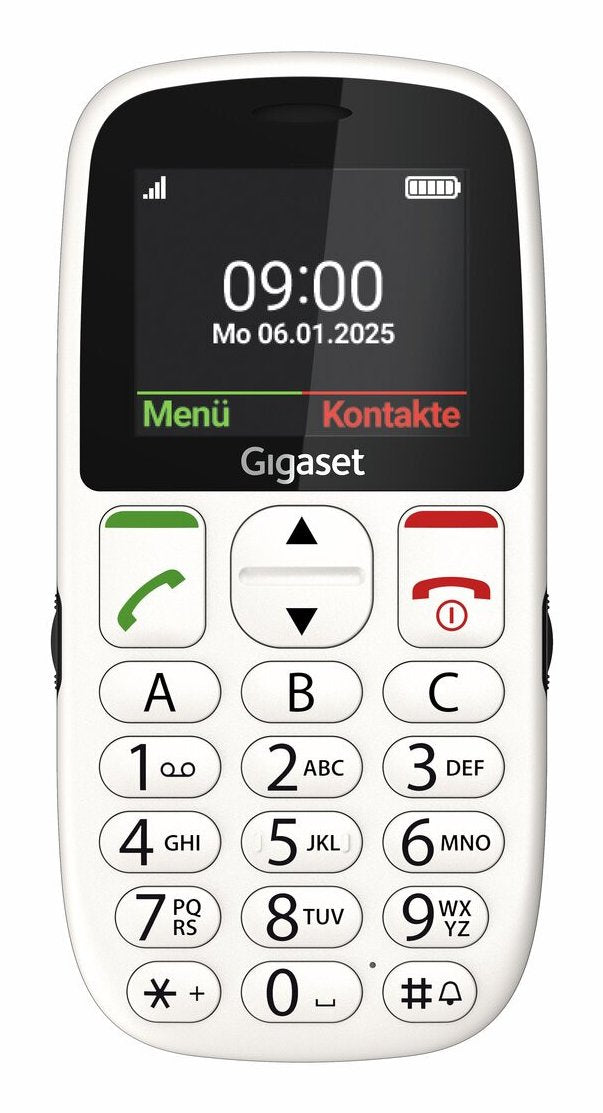 Gigaset Mobile Phone GL395 Dual SIM White