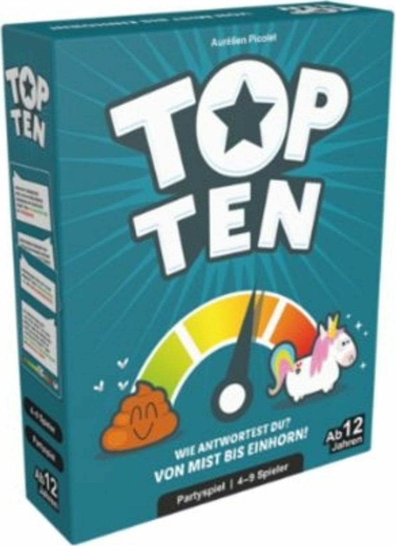 Asmodee Top Ten, Set Of Fiesta COGD0008