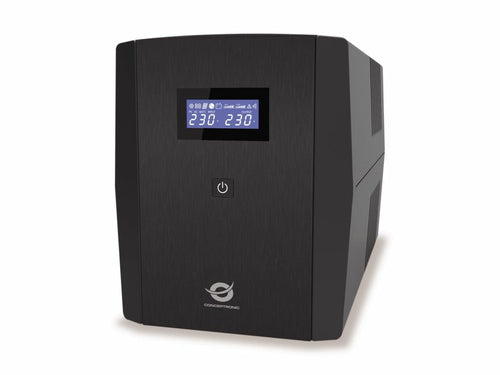 Conceptronic Zeus Usv 1500VA 900W Schuko IEC Mart LAN Sw — image 1