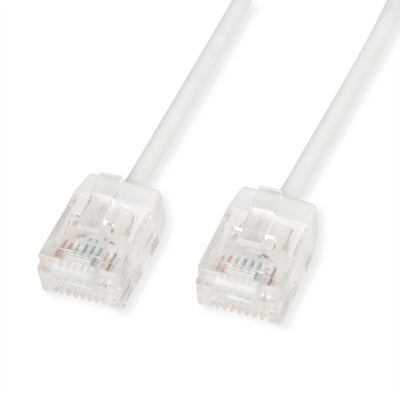 Roline UTP Datacenter Network Cable CAT.6A (class Ea), Lsoh, Slim, Extra Kurzer Plug White 5M — image 1