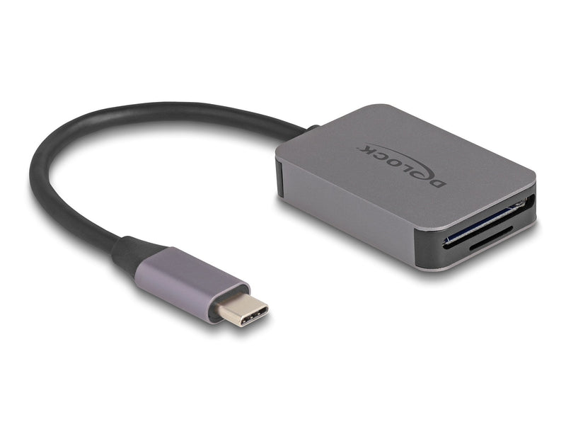 Delock 91009 Card Reader USB Type-c™ Housing Aluminium Cards Memory SD Or microSD
