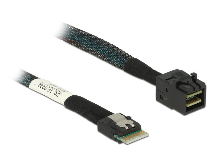 Delock Cable Slim Sas SFF-8654 4I Mini Sas HD SFF-8643 0,5