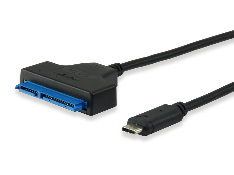 Equip Adapter USB C M a SATA M Black 133456