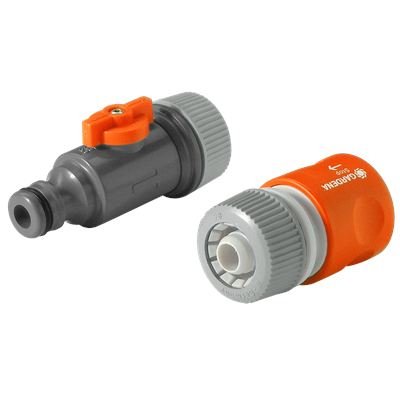Gardena 1989-20 Accesorio Hose Orange Grey 2 Pieces — image 1