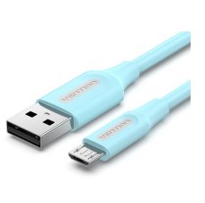 Vention USB Cable 2.0 Colsh USB Male Microusb Male Up To 60W 480Mbps 2M Blue