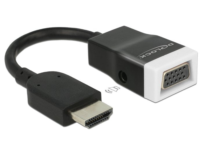 Delock Adapter Hdmi-a Male a VGA Female With Audio