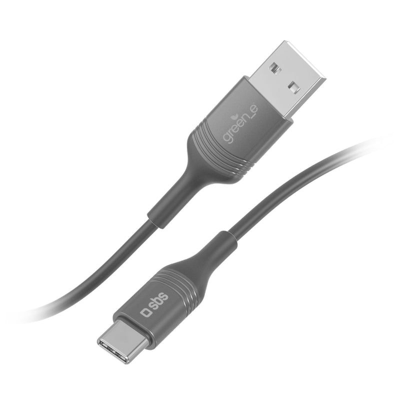 Sbs Grecableusbtck USB Cable 1,2M USB a USB C Black