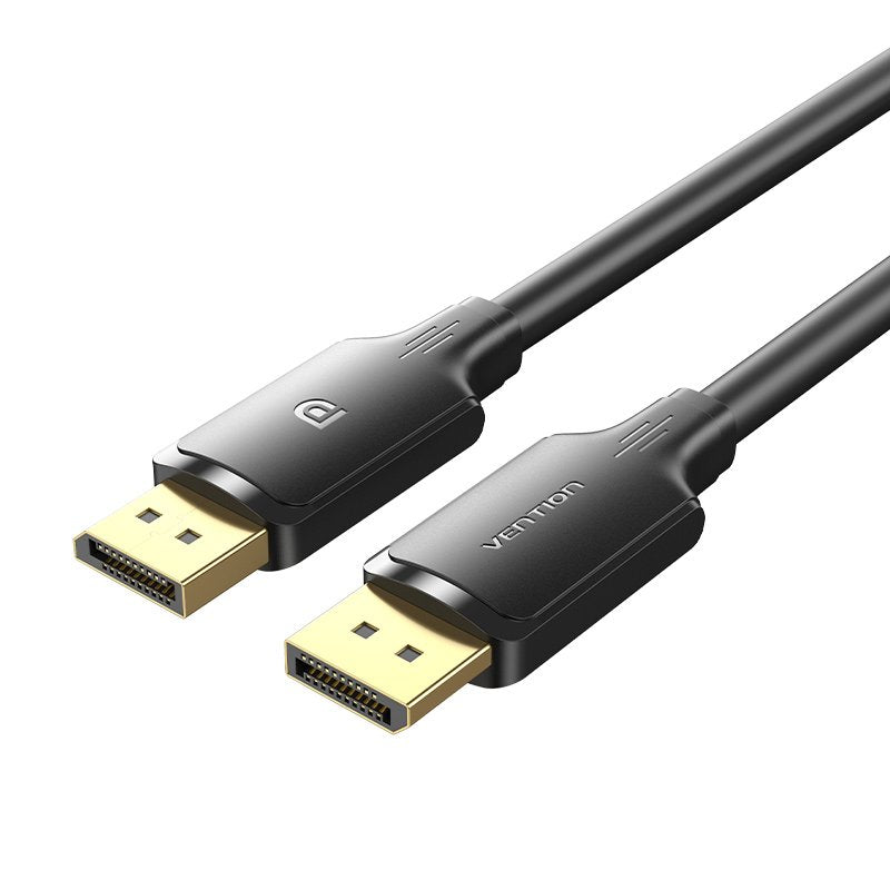 Vention Cable Converter Hakbg DisplayPort Male DisplayPort 4K Male 1.5M Black