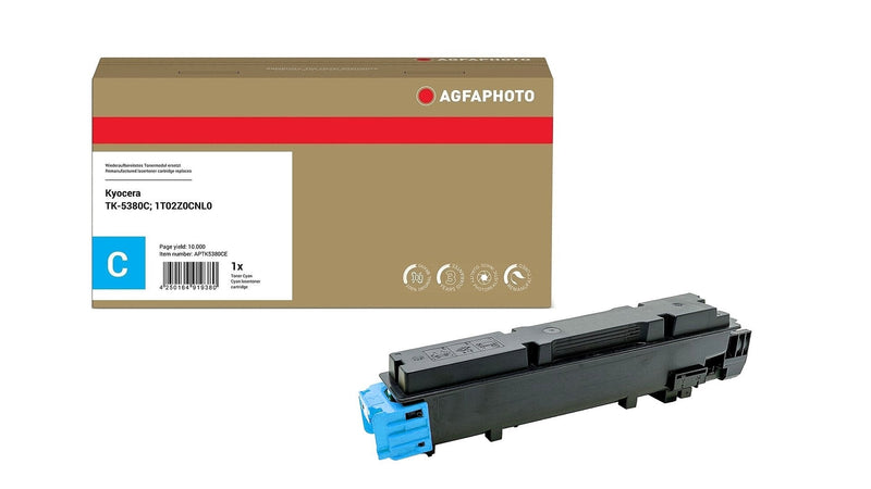 Agfa Photo Toner Cyan APTK5380CE 10000 Copias