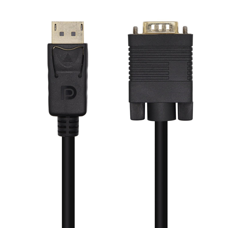 Aisens Cable DisplayPort a VGA - DP/M-VGA/M - 3M - Black