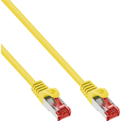 Inline Network Cable S/FTP Pimf CAT.6 250MHZ Pvc Yellow Cobre 30M — image 1