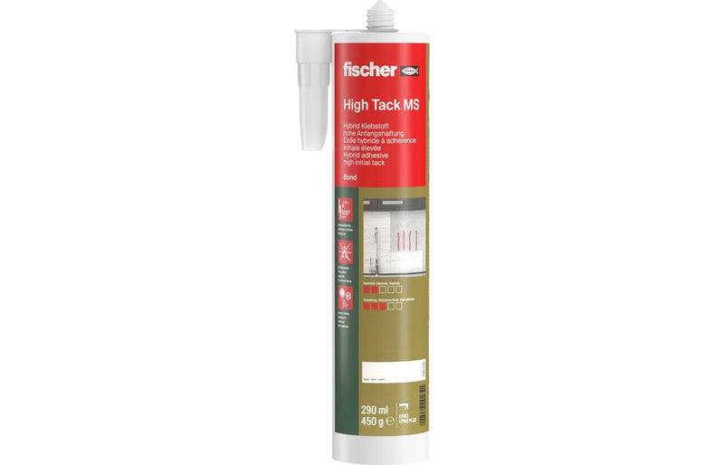 Fischer Power Glue High Tack Ms 290ML White 541712